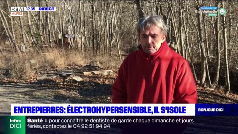 Alpes-de-Haute-Provence: victime d'électrohypersensibilité, il s'oppose à l'installation d'une antenne 4G à Entrepierres