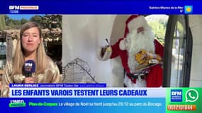 Var: les enfants testent leurs cadeaux après la visite du Père Noël