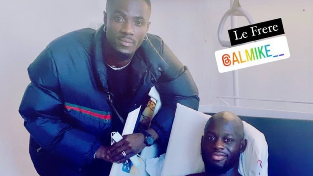 Eric Bailly avec Almike Moussa N’Diaye