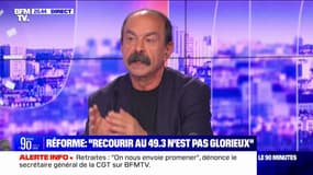 Philippe Martinez (CGT) sur la réforme des retraites: "S'il n'y avait pas eu de mobilisation, ça serait passé comme une lettre à la poste"