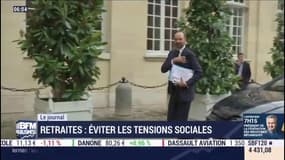 Retraites: le gouvernement veut éviter les tensions sociales