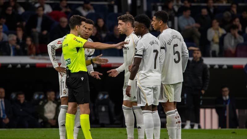 "Tu es lamentable": le Real Madrid perd encore ses nerfs contre l'arbitre aprÃ¨s la dÃ©faite...