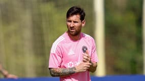 Lionel Messi à l'entraînement avec l'Inter Miami, le 13 juin 2025.