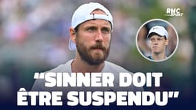 Tennis : "Sinner doit être suspendu" demande Pouille
