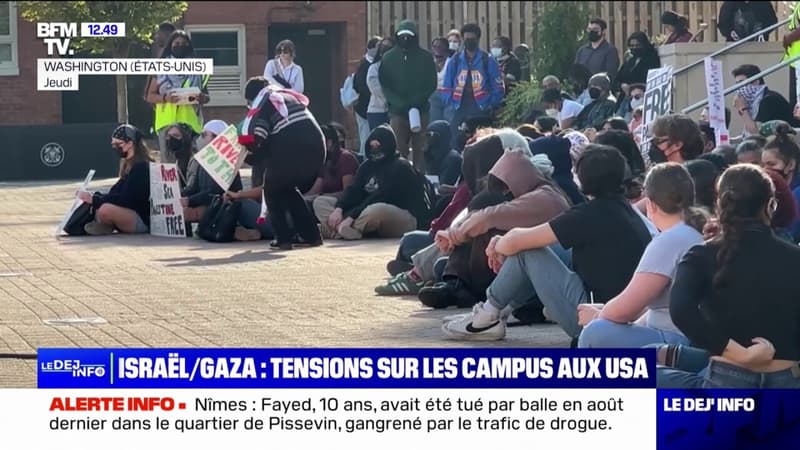 États-Unis: des tensions sur des campus universitaires lors de rassemblements pro-palestiniens