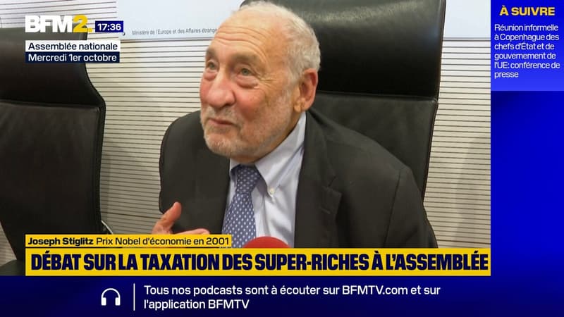 Joseph Stiglitz, prix Nobel d'Économie, assure que la France doit faire 