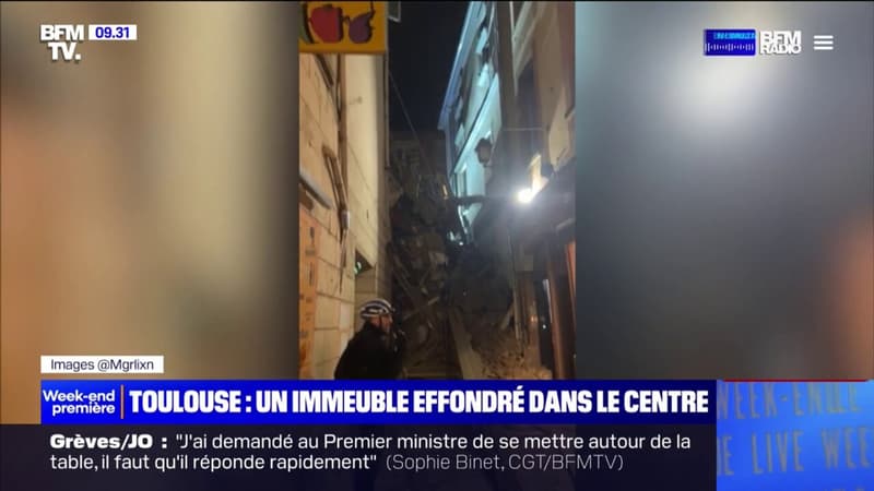 Toulouse: les habitants de l'immeuble qui s'est effondré avaient été évacués cette semaine
