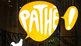 Le logo de Pathé-Gaumont, le 20 janvier 2025 à Paris.