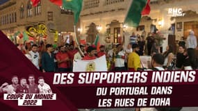  Coupe du monde 2022 : Des supporters du Portugal issus de la communauté indienne de Doha