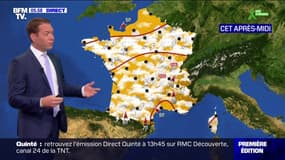 Un temps encore instable prévu ce mercredi, avec des averses et des orages localisés