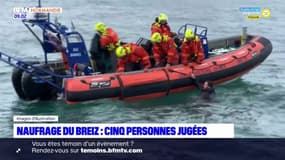 Naufrage du Breiz: cinq personnes seront jugées