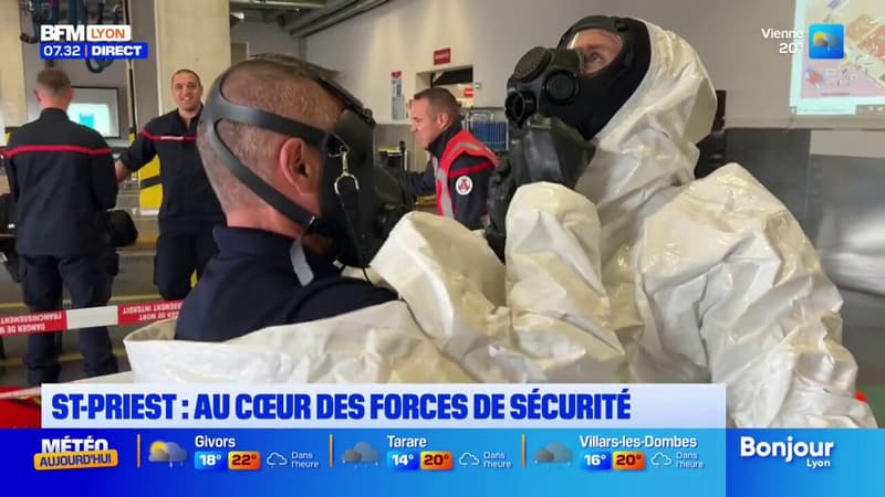 Saint-Priest: un grand entraînement organisé entre toutes les forces de sécurité (1/1)