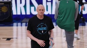 Rick Carlisle, entraîneur des Pacers, à l'Accor Arena le 23 janvier 2025