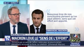 Les Français et le "sens de l’effort": à qui s’adresse Emmanuel Macron?