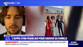Gaza: "Huit membres de la famille directe de ma compagne ont été tués dans un bombardement, dont six enfants" affirme Josselin, un Français marié à une Palestinienne
