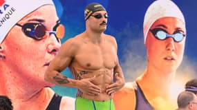 Florent Manaudou lors des championnats de France de natation à Chartres, le 18 juin 2024