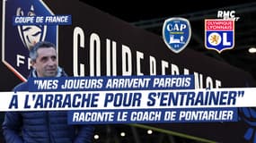 Pontarlier - OL : "Mes joueurs arrivent parfois à l'arrache pour s'entraîner" raconte le coach de Pontarlier 