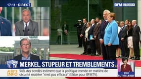 Angela Merkel victime d'une nouvelle crise de tremblements (1/2)