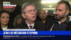 "Ça fout la trouille de savoir qu'on a plus le droit à un découvert bancaire [...] Mais on a le temps de mener la lutte", déclare Jean-Luc Mélenchon, chef de file LFI