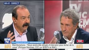 Philippe Martinez sur RMC et BFMTV: "Il n'y a pas qu'en France qu'il y a la "Gréviculture", il y a aussi l'Allemagne"