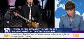 Paul McCartney offre un show généreux à Paris
