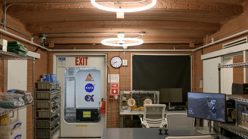 Quatre volontaires vont passer un an dans une installation de la Nasa qui simule la vie sur Mars