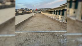 Les planches de Deauville sont en rénovation.