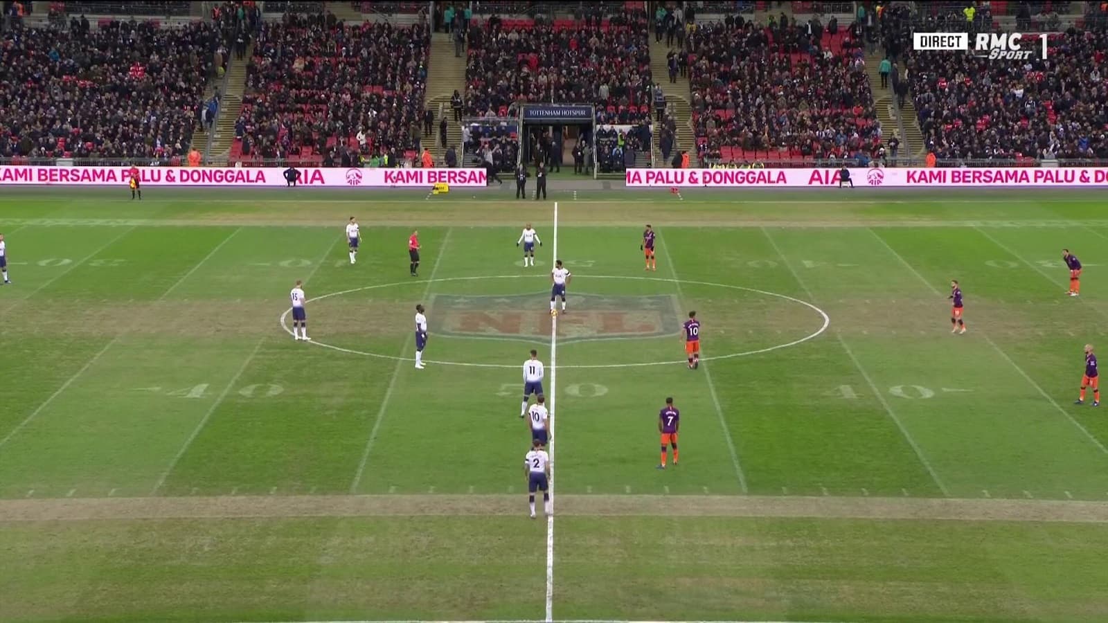 La pelouse de Wembley pour Tottenham-Man City La pelouse de Wembley pour Tottenham-Man City
