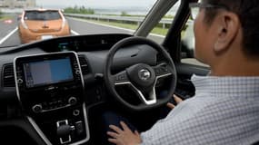 Nissan a testé son monospace semi-autonome Serena à l’été 2016. 