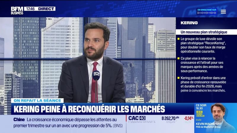 On refait la séance : "Kering : le plan stratégique échoue à reconquérir les marchés" - 16/04