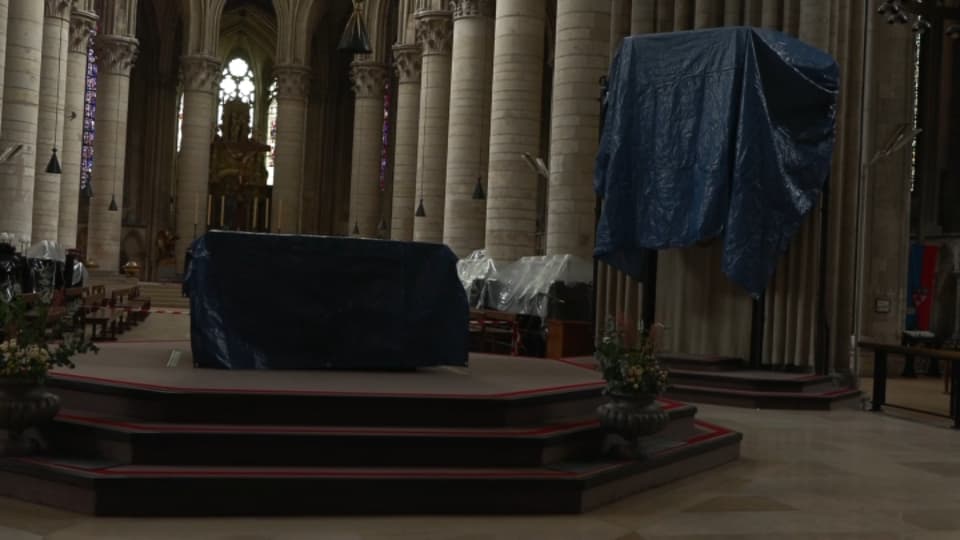 Les images à l'intérieur de la cathédrale de Rouen ce jeudi 11 juillet après l'incendie. Les images à l'intérieur de la cathédrale de Rouen ce jeudi 11 juillet après l'incendie.