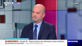 Jean-Michel Blanquer: "Les parents peuvent aller de manière rassurée vers la vaccination des enfants"