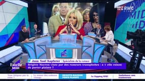 Brigitte Macron visée par des rumeurs transphobes : "Les réseaux sociaux donnent une visibilité considérable à ce genre de rumeurs" rappel Jean-Noël Kapferer, Spécialiste de la rumeur. 