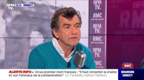 Le Pr Arnaud Fontanet évoque des essais du traitement du VIH contre le coronavirus