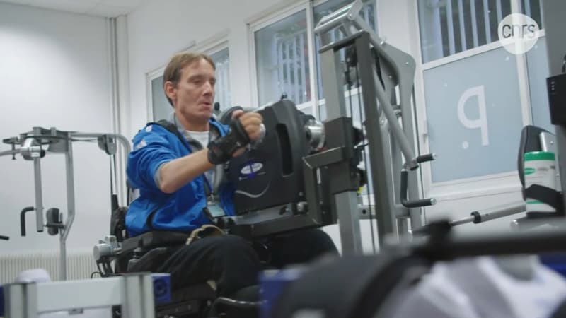 Vance Bergeron est récompensé par la médaille de l'innovation du CNRS.