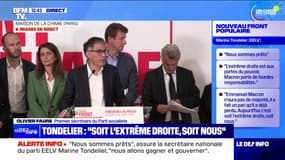 Législatives 2024: "L'une des premières mesures que nous prendrons, c'est d'annuler la réforme de l'assurance-chômage", assure Olivier Faure