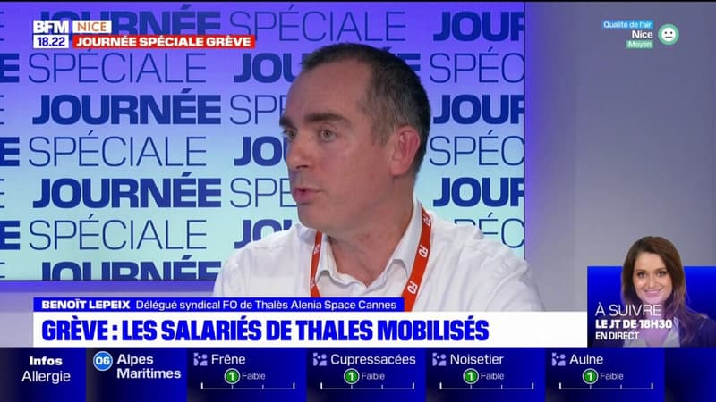 Nice: les salariés du privé se mobilisent
