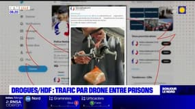 Lille: un trafic de stupéfiants par drone entre prisons démantelé 