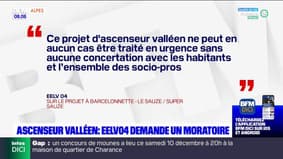 Alpes du Sud: à la station du Sauze, EELV demande un moratoire pour le projet d'ascenseur valléen