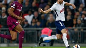 Harry Kane face à Vincent Kompany - AFP