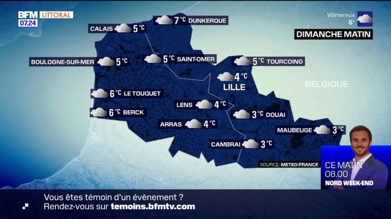 Météo Nord-Pas-de-Calais: de la grisaille ce dimanche