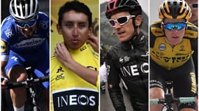 Alaphilippe, Bernal, Thomas et Kruijswijk 