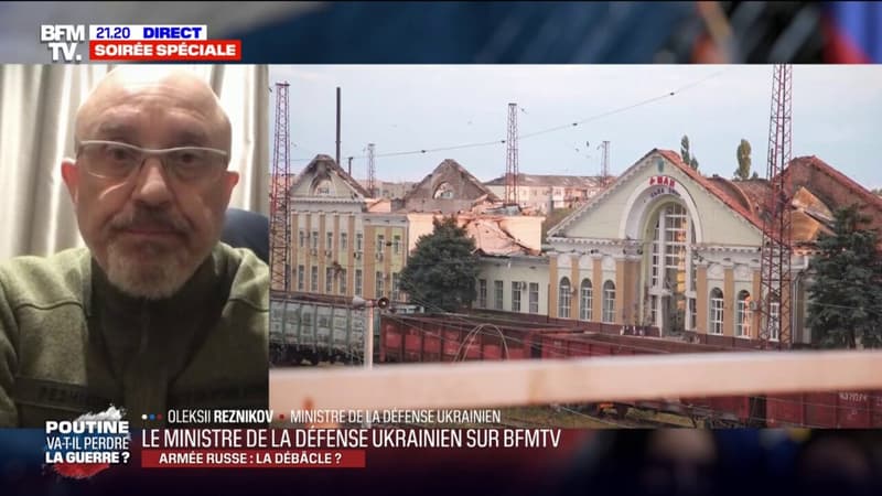 Oleksii Reznikov, ministre de la Défense ukrainien: 