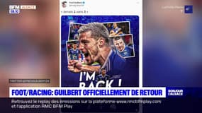 Racing: Guilbert officiellement de retour en Alsace