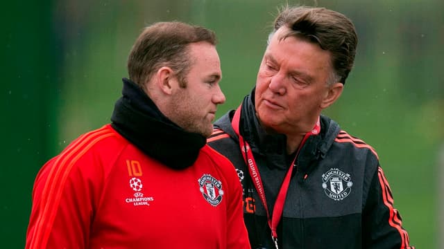 Wayne Rooney et Louis van Gaal