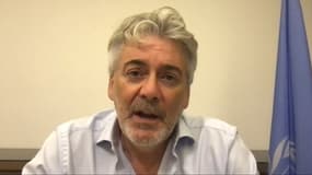 Andrea Tenenti, porte-parole de la Finul, le 12 octobre 2024 sur BFMTV.
