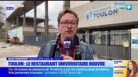 Toulon: le restaurant universitaire rouvre