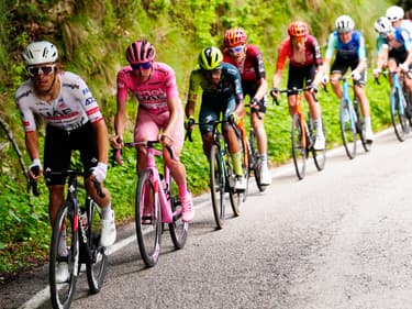 Tadej Pogacar sur le Giro le 25 mai 2024
