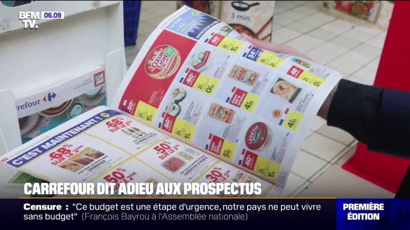 Carrefour met fin à la distribution des prospectus papier