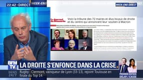 La droite s'enfonce dans la crise
